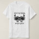 Heavy metal som avkänner grundläggande vit, t-shirt (Design framsida)