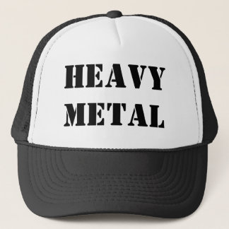 Heavy metal truckerkeps