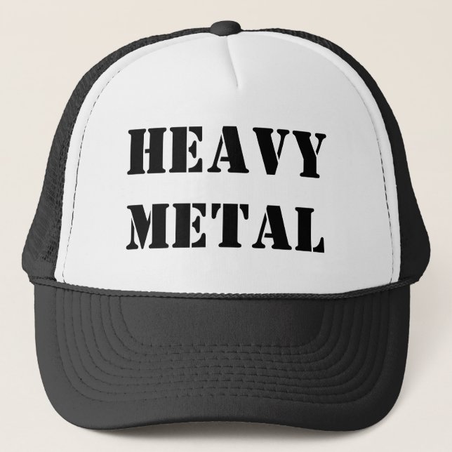 Heavy metal truckerkeps (Framsida)