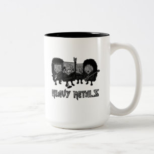 Heavy metal Två-Tonad mugg