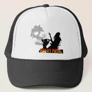 Heavy metalhatt truckerkeps