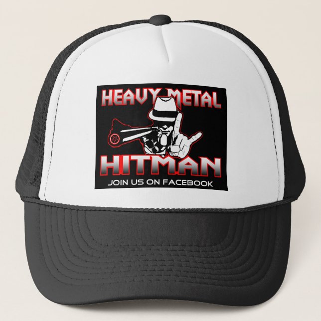Heavy metalHitmanhatt Truckerkeps (Framsida)