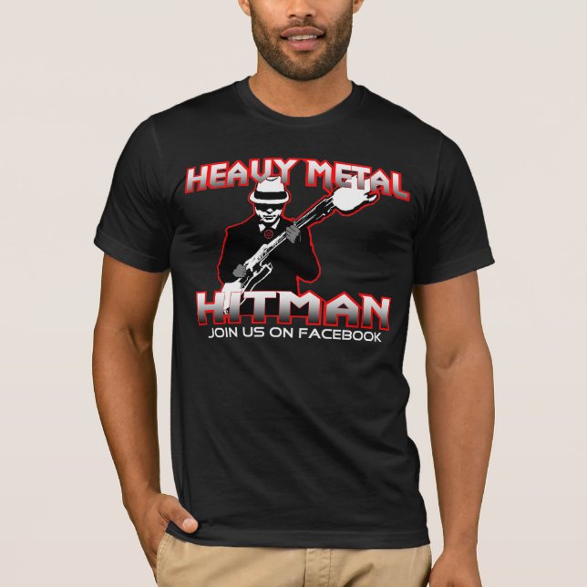 Heavy metalHitmanskjorta T-shirt (Framsida)