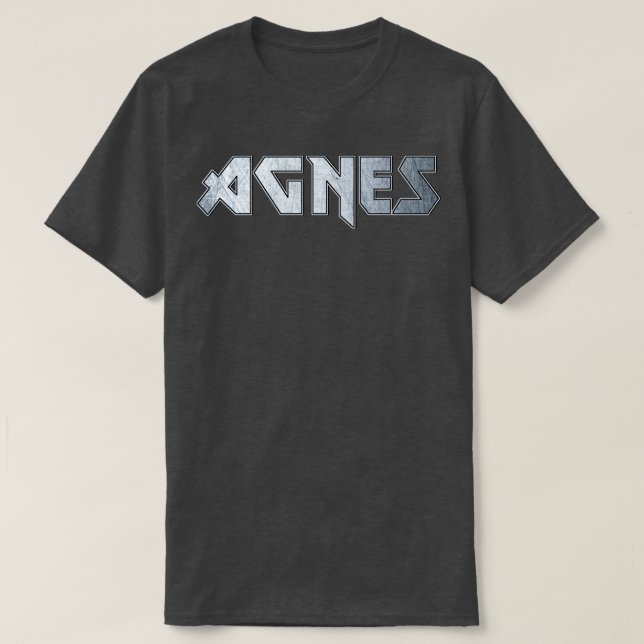 Heavy metall Agnes T Shirt (Design framsida)
