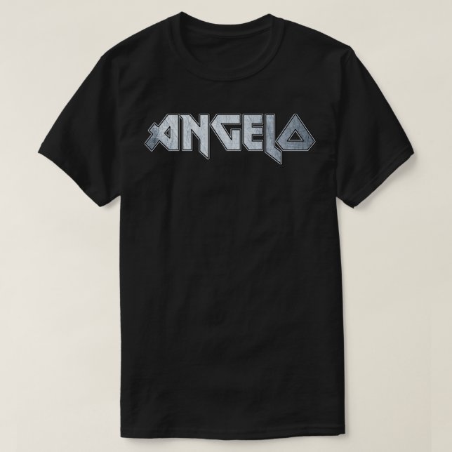 Heavy metall Angelo T Shirt (Design framsida)