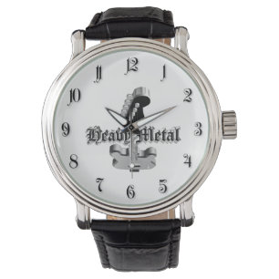 Heavy metall armbandsur