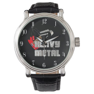 Heavy metall armbandsur