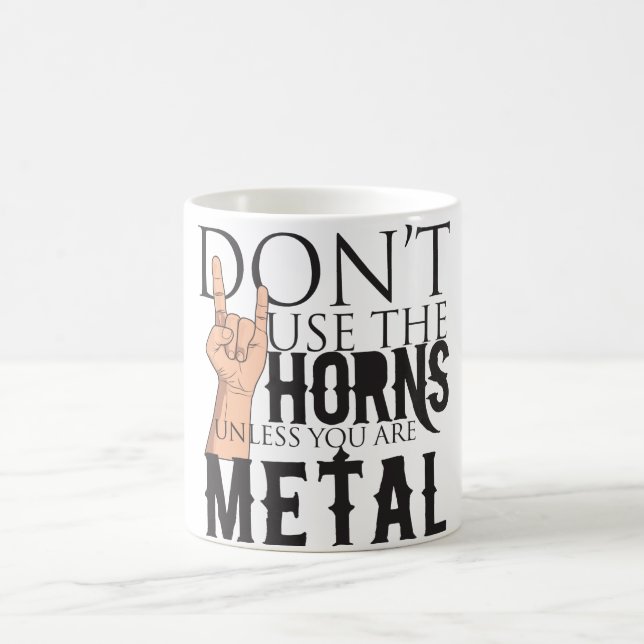 Heavy Metall Badass Kaffemugg (Center)