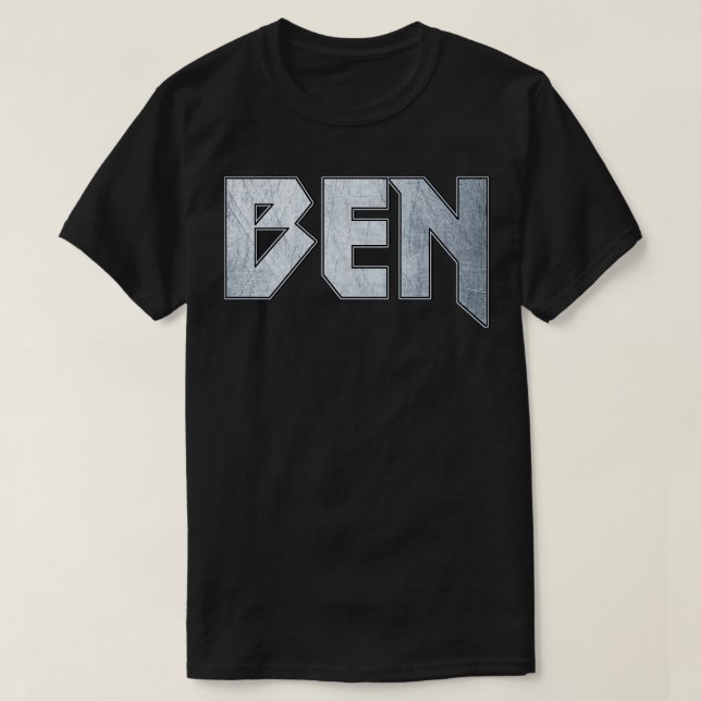 Heavy metall Ben T Shirt (Design framsida)