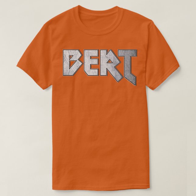 Heavy metall Bert T Shirt (Design framsida)
