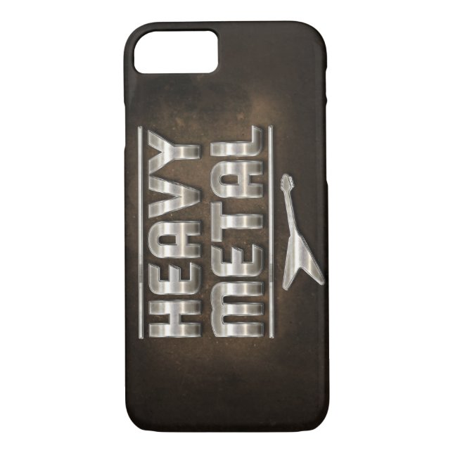 "Heavy Metall" Case-Mate iPhone Skal (Baksida)