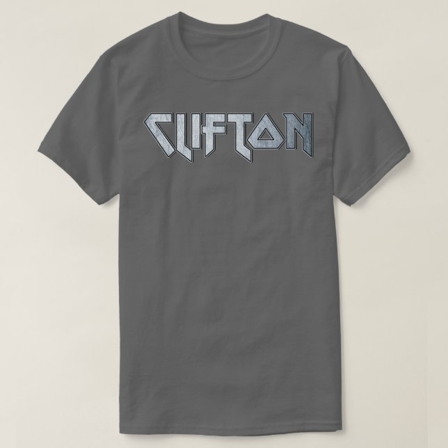 Heavy metall Clifton T Shirt (Design framsida)