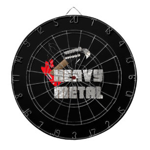 Heavy metall darttavla