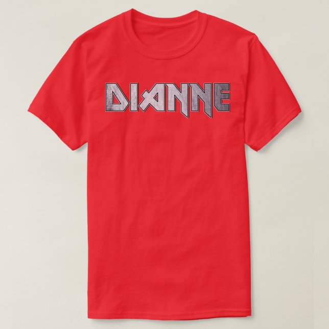 Heavy metall Dianne T Shirt (Design framsida)