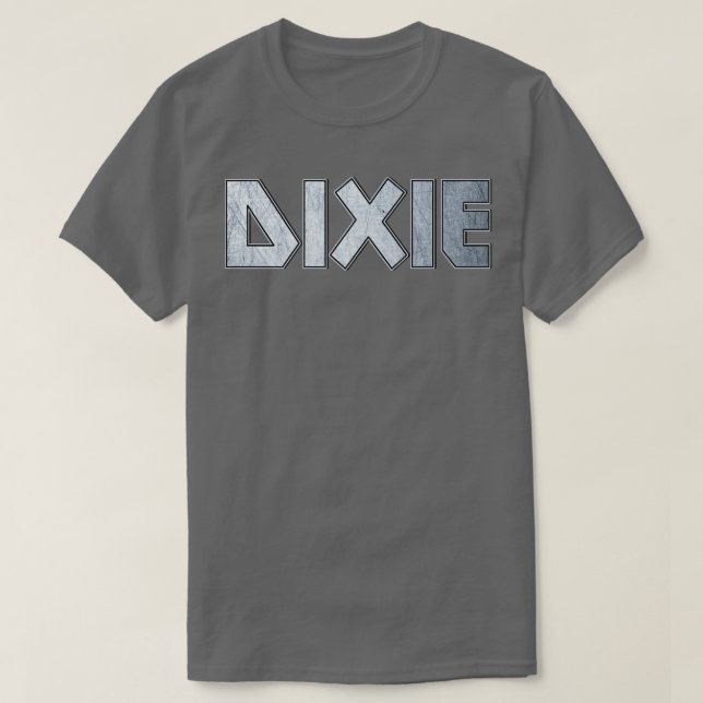Heavy metall Dixie T Shirt (Design framsida)