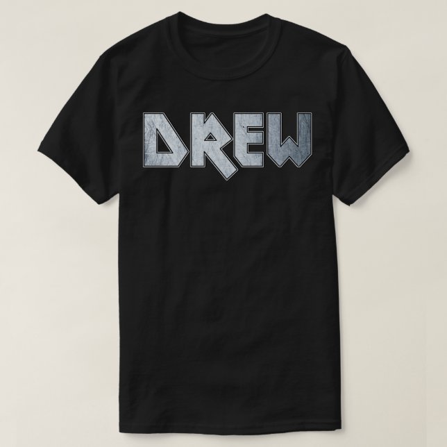 Heavy metall Drew T Shirt (Design framsida)