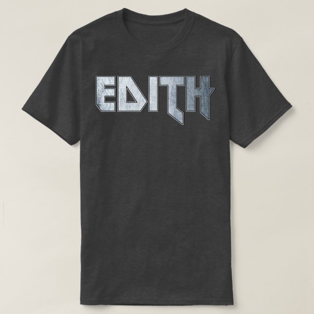 Heavy metall Edith T Shirt (Design framsida)
