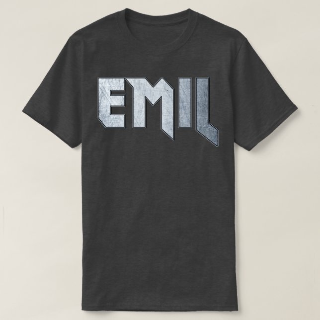 Heavy metall Emil T Shirt (Design framsida)
