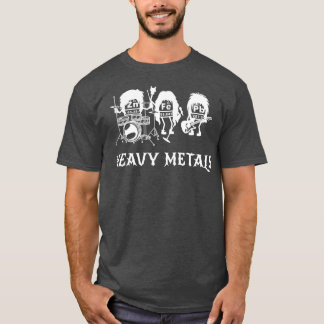 Heavy Metall Funny Chemistry Periodic Bord Joke T Shirt