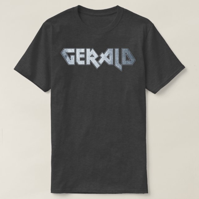 Heavy metall Gerald T Shirt (Design framsida)