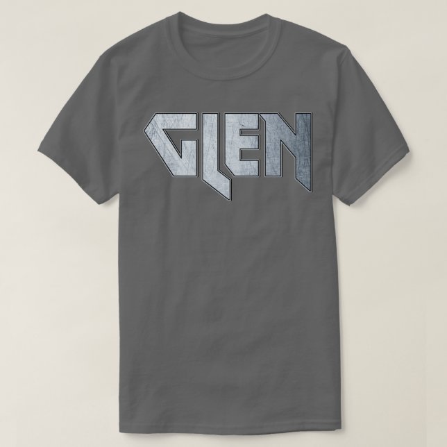 Heavy metall Glen T Shirt (Design framsida)