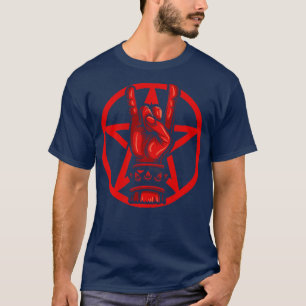 Heavy Metall Guitar Död Metall Rock n Roll Music L T Shirt
