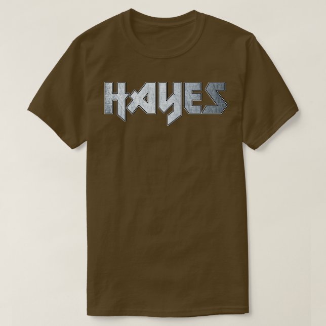 Heavy metall Hayes T Shirt (Design framsida)