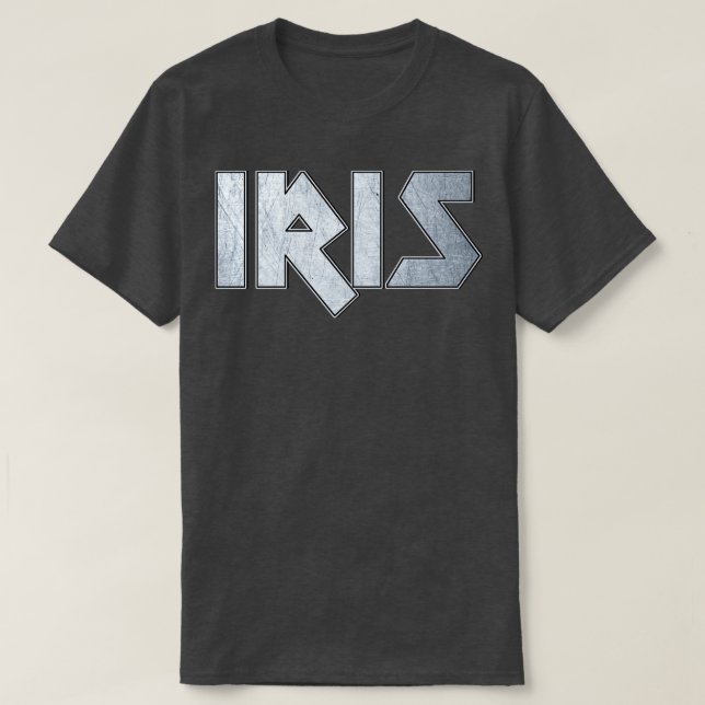 Heavy metall Iris T Shirt (Design framsida)