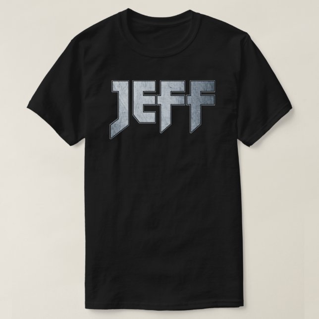 Heavy metall Jeff T Shirt (Design framsida)