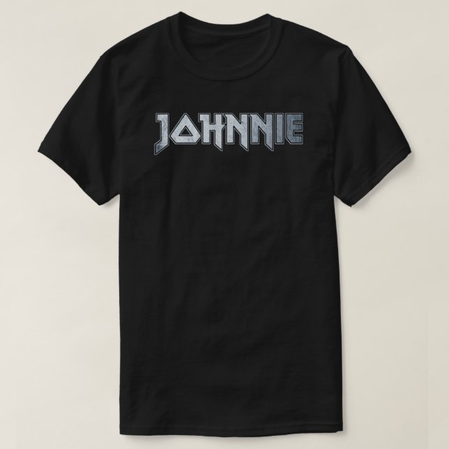 Heavy metall Johnnie T Shirt (Design framsida)