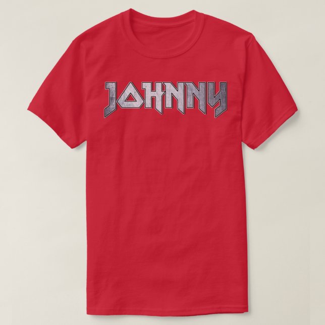Heavy metall Johnny T Shirt (Design framsida)