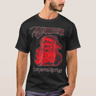 Heavy Metall Jultomten jul Sten Roll T Shirt