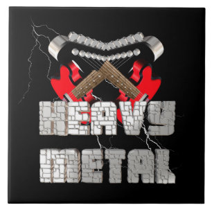 Heavy metall kakelplatta