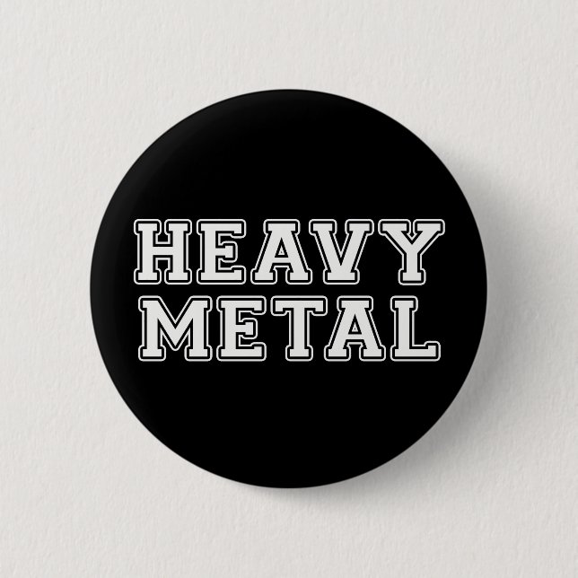 Heavy Metall Knapp (Framsida)