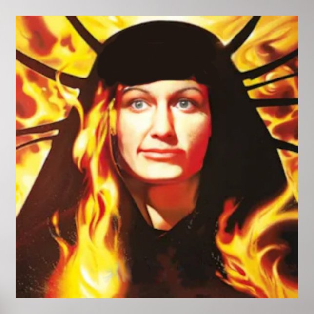 Heavy Metall Kristi Poster (Framsidan)