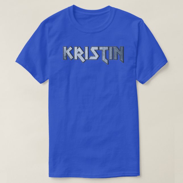 Heavy metall Kristin T Shirt (Design framsida)