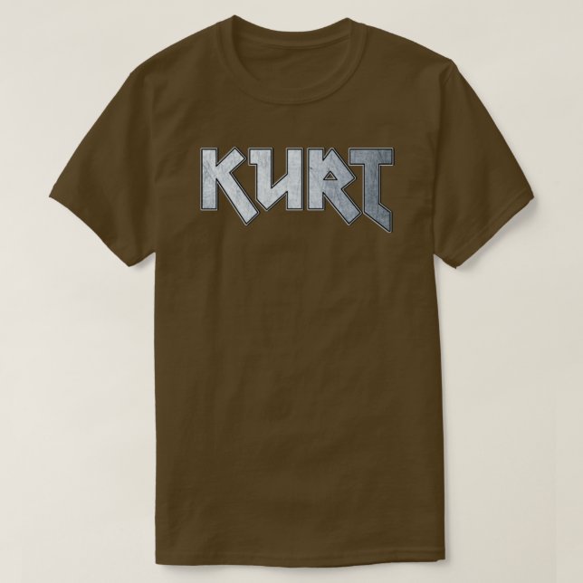 Heavy metall Kurt T Shirt (Design framsida)