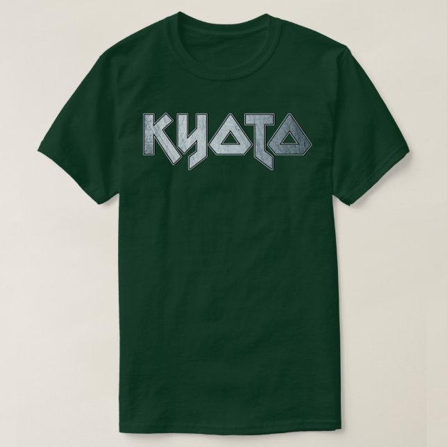 Heavy metall Kyoto T Shirt (Design framsida)