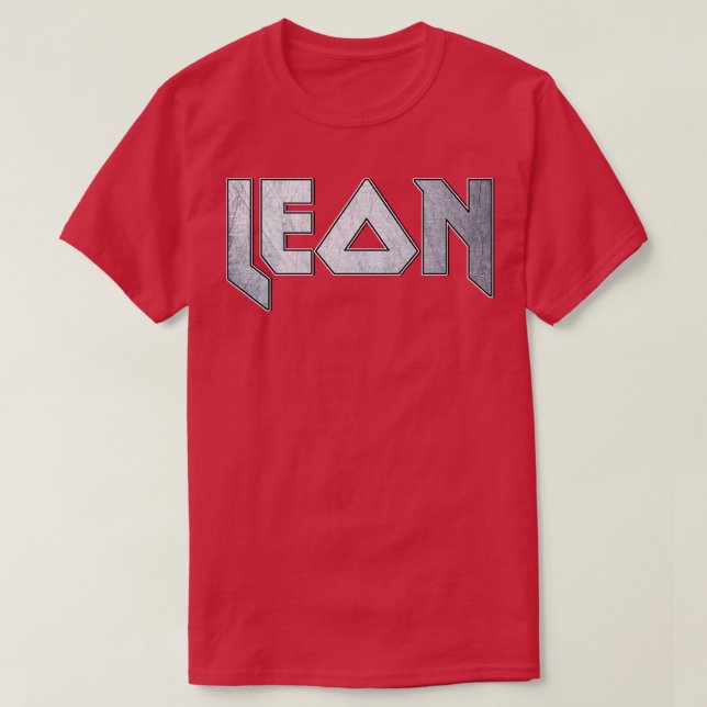 Heavy metall Leon T Shirt (Design framsida)