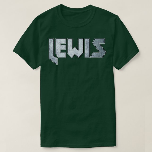 Heavy metall Lewis 1 T Shirt (Design framsida)