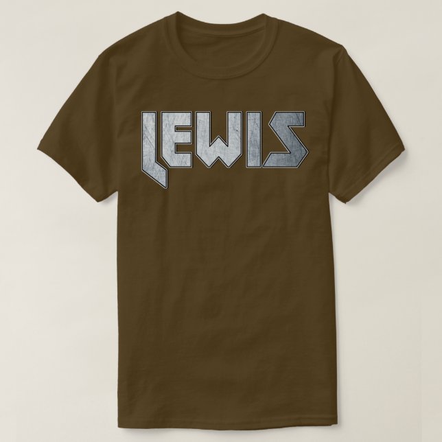Heavy metall Lewis T Shirt (Design framsida)