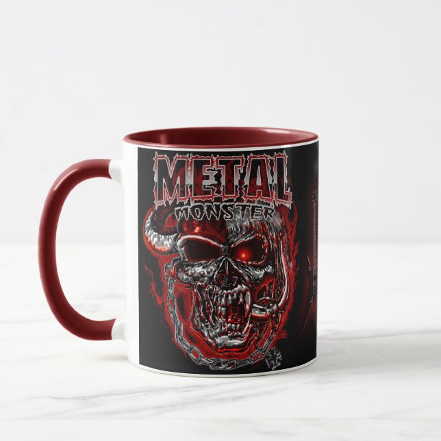 Heavy Metall Monster Mugg (Vänster)