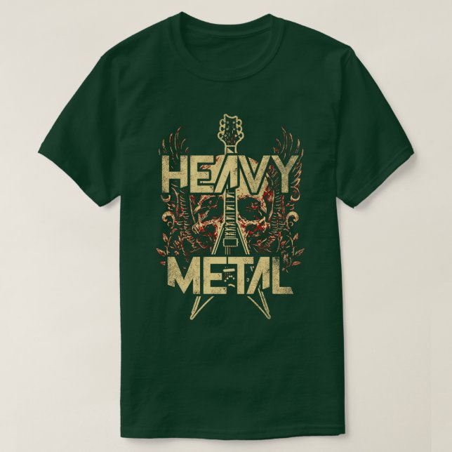 Heavy Metall Music 12 T Shirt (Design framsida)