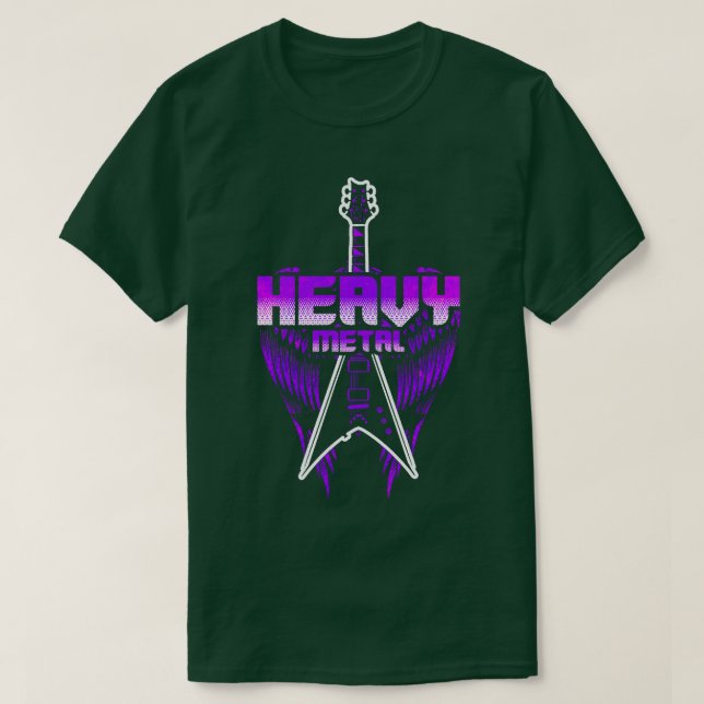 Heavy Metall Music 15 T Shirt (Design framsida)