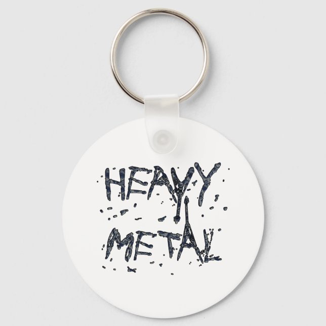HEAVY METALL NYCKELRING (Framsida)