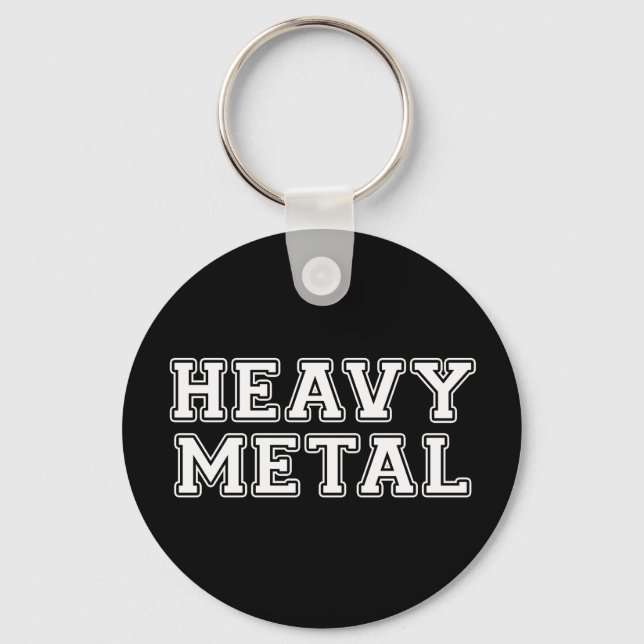 Heavy Metall Nyckelring (Framsida)