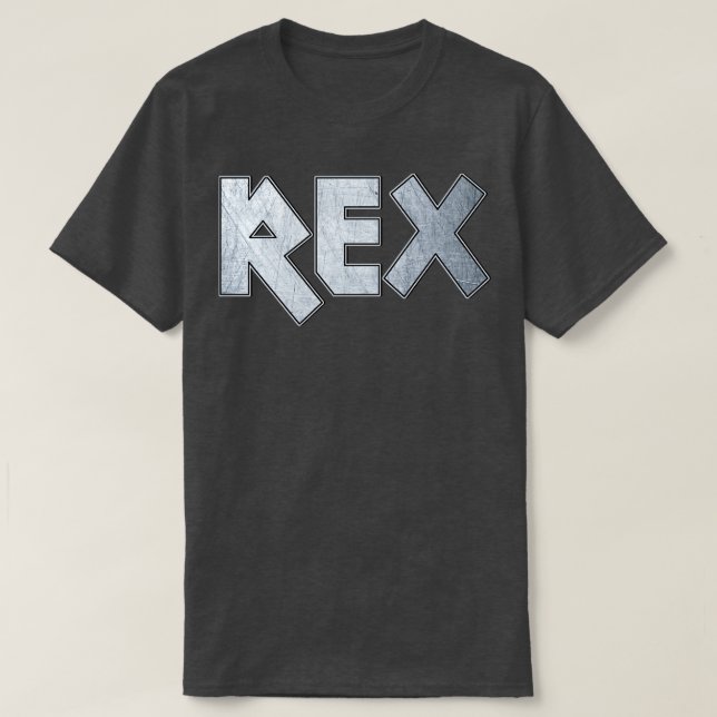 Heavy metall Rex T Shirt (Design framsida)