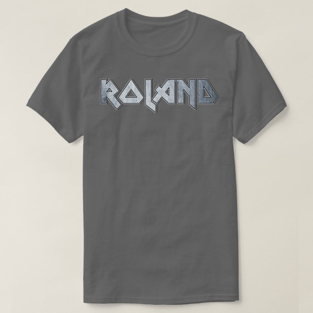Heavy metall Roland T Shirt (Design framsida)