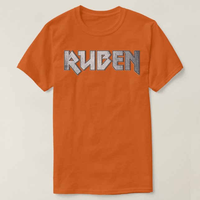 Heavy metall Ruben T Shirt (Design framsida)