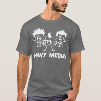 Heavy Metall s Science eacher Geek Chemistry T Shirt